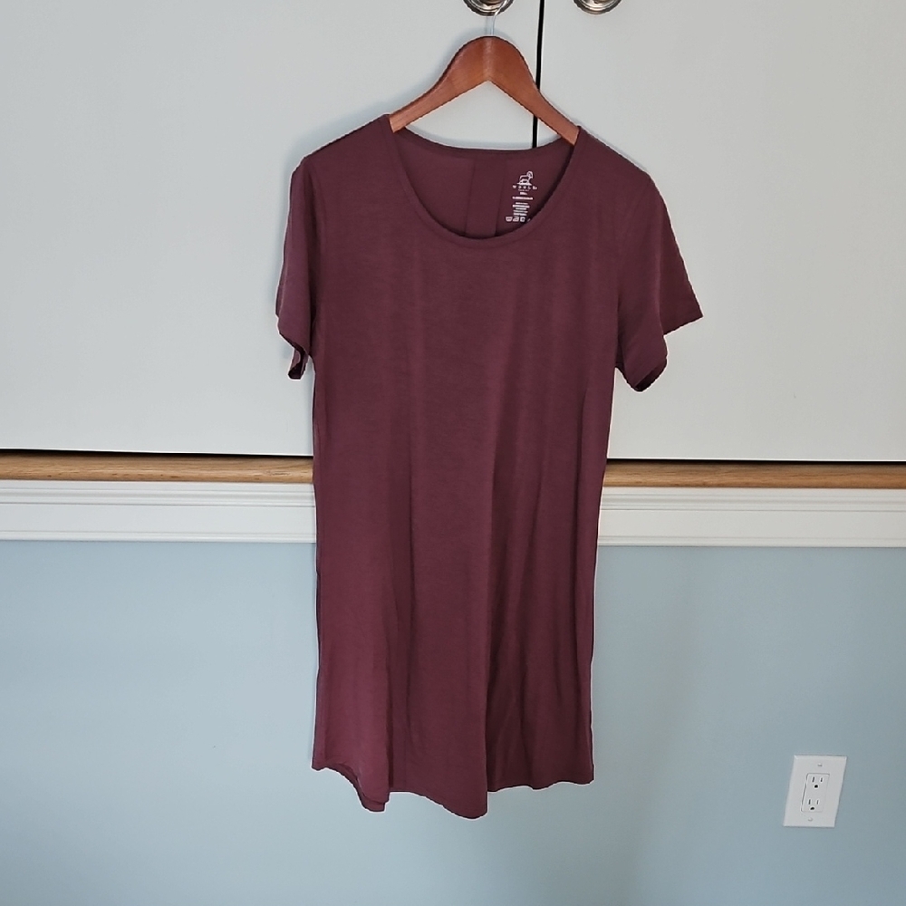 70% Australian Merino Wool Nightgown in "Wild Ginger" by Woolx Size Small